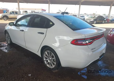 2016 Dodge Dart Sxt Sport from USA, damaged, VIN 1C3CDFFA4GD820996